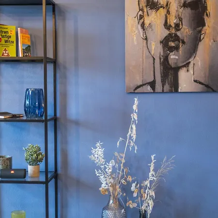 アパート Cozy Souterrain Terrasse Garten Panoramablick