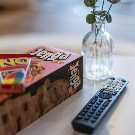 アパート Cozy Souterrain Terrasse Garten Panoramablick