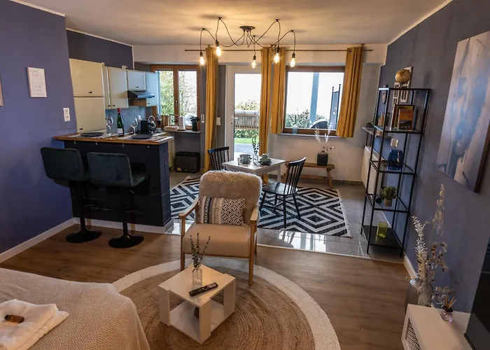 Cozy Souterrain Terrasse Garten Panoramablick Apartmán Leiwen