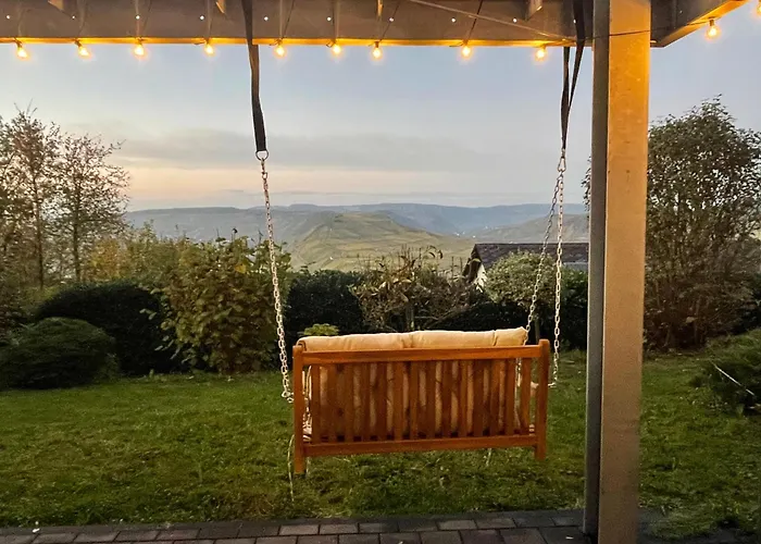 Cozy Souterrain Terrasse Garten Panoramablick * Leiwen