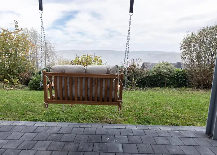 Apartmán Cozy Souterrain Terrasse Garten Panoramablick